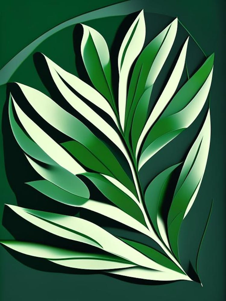 Tarragon Leaf Vibrant Inspired 1