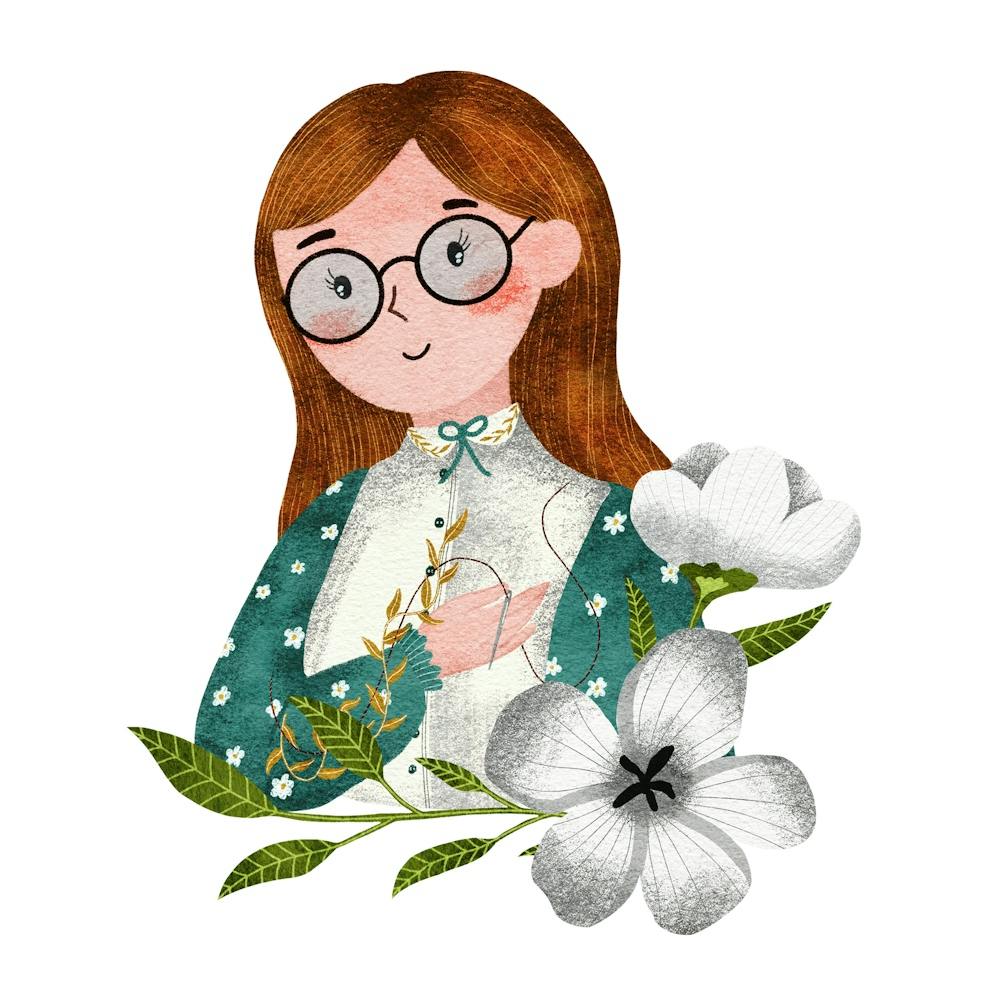 Seamstress girl