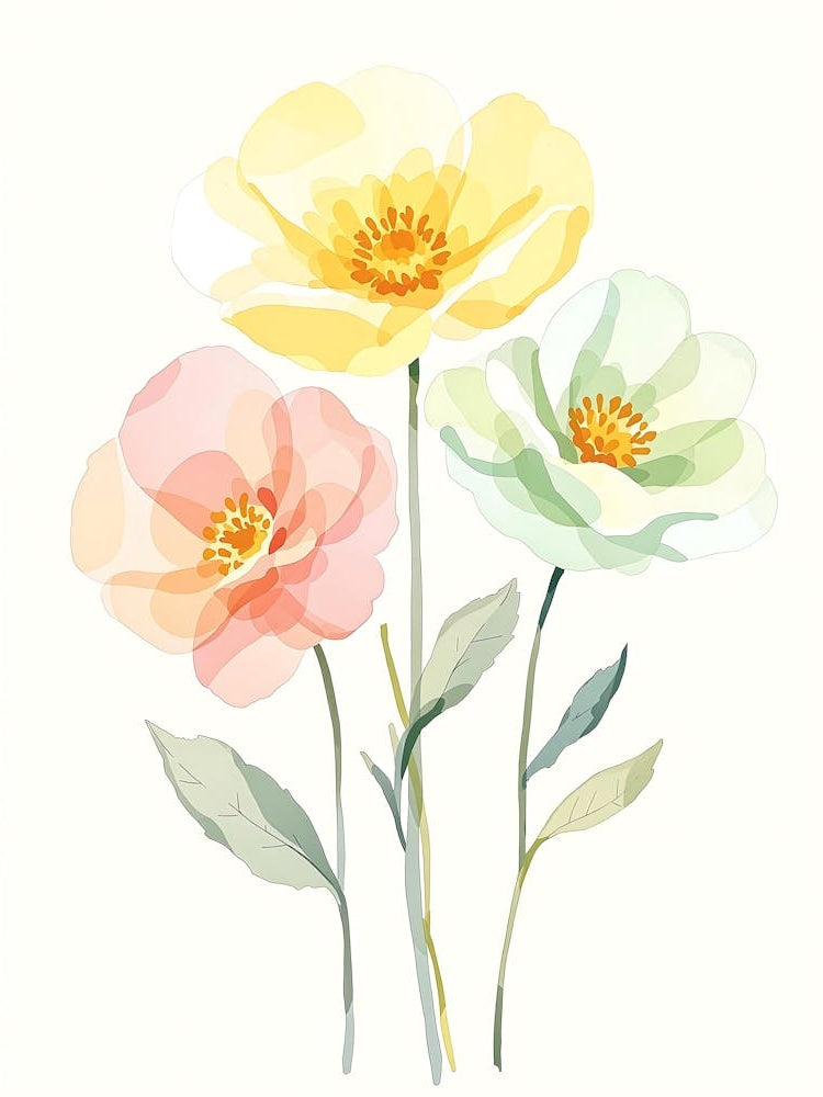 Elegant Minimalist Florals with Natural Stems