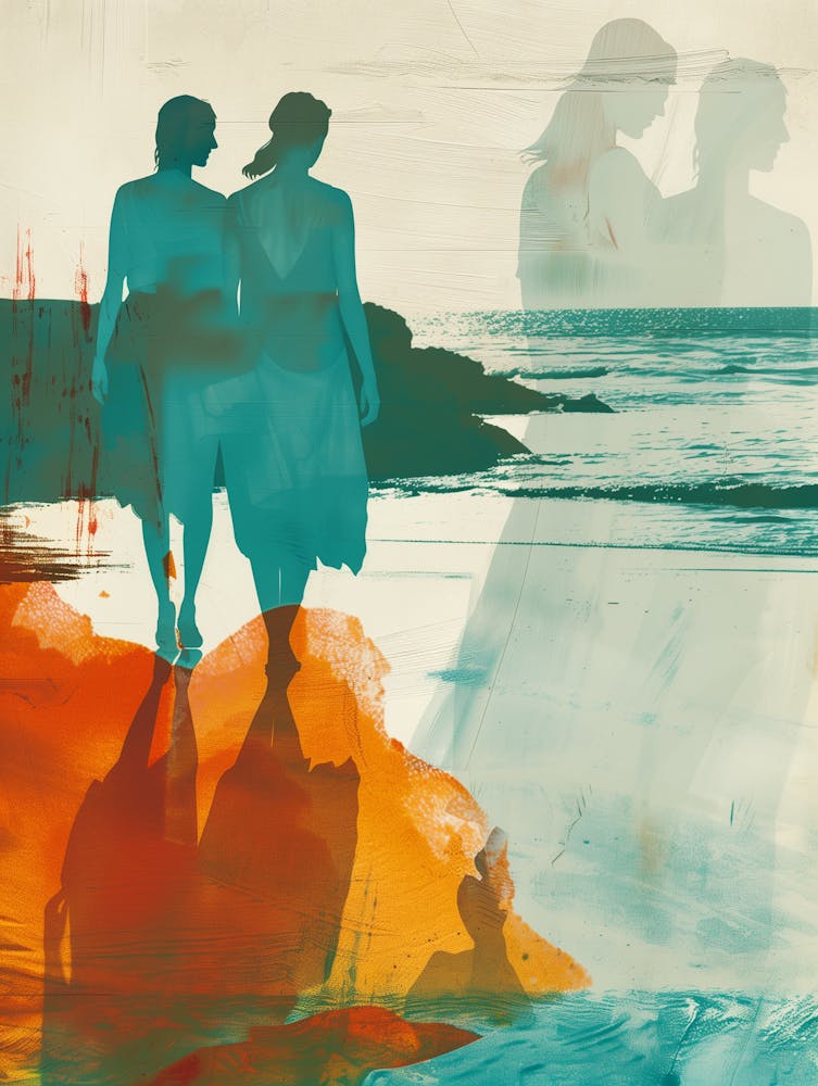 Shadows On The Beach