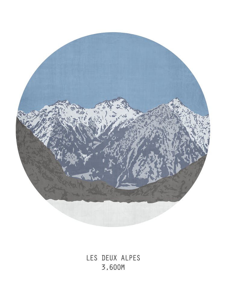 Les Deux Alpes Frankreich Berg