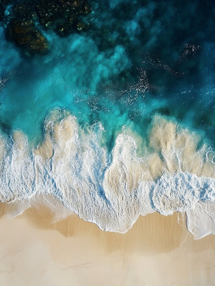 Aerial View Of A Beach 178