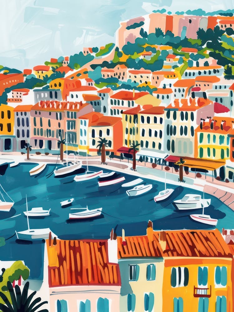 Travel Poster Happy Places Marseille 1