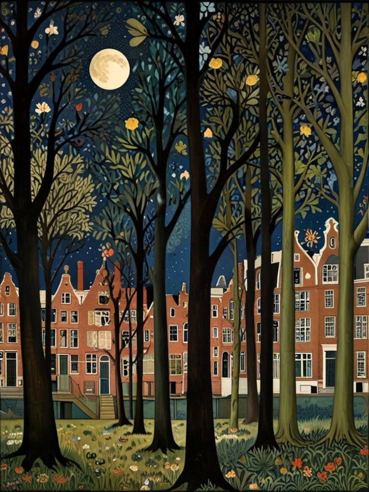 William Morris Night In The Woods 30