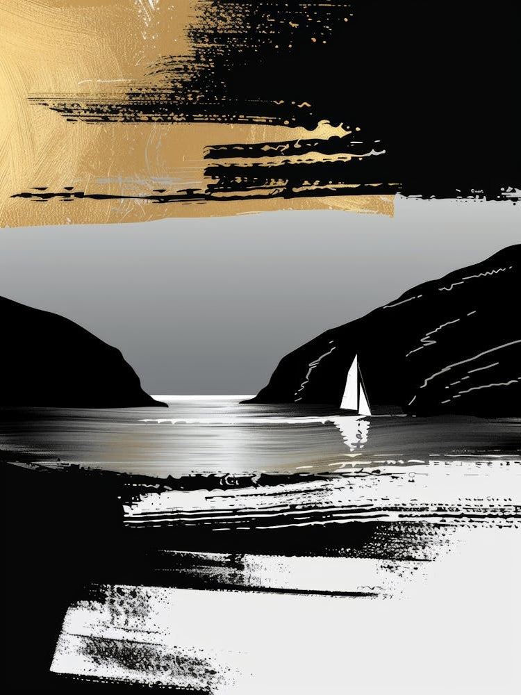 Sailboat On The Lake 11