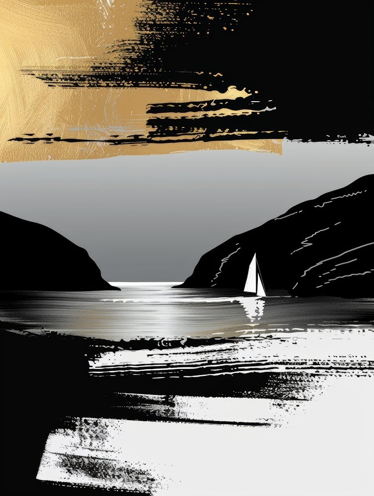 Sailboat On The Lake 11