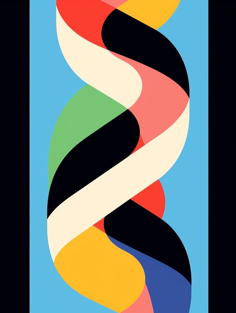 Snake Minimalist Abstract 3