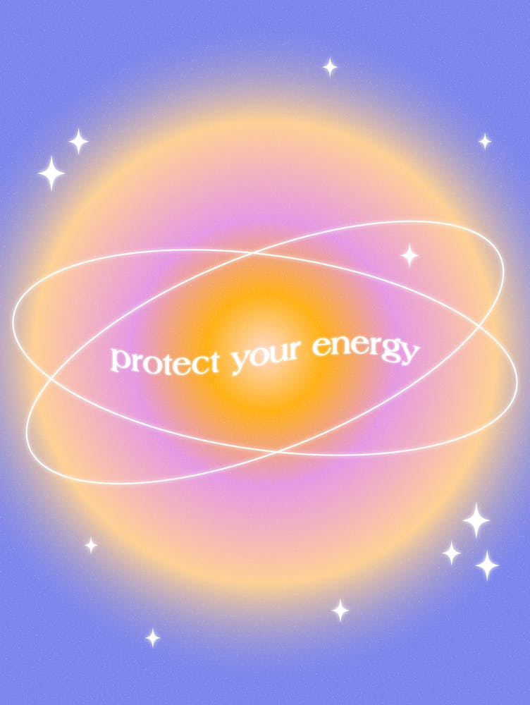 Protect Your Energy Aura Gradient