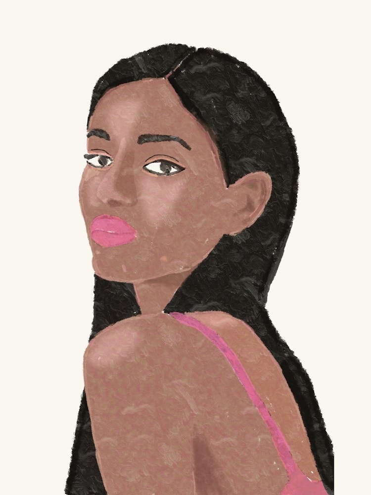 Portrait Of A Black Woman