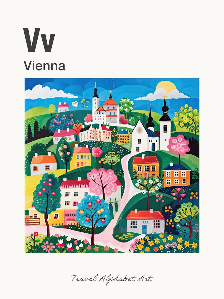 Kids Travel Alphabet  Vienna 3