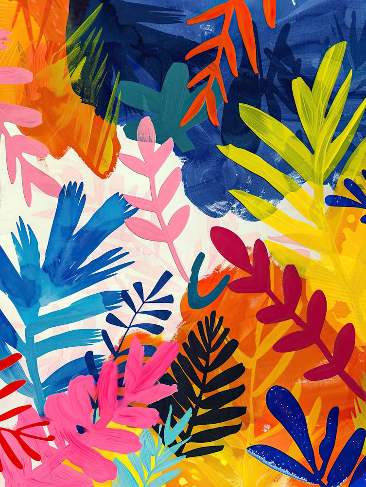 Midnight Botanica Matisse-Stil