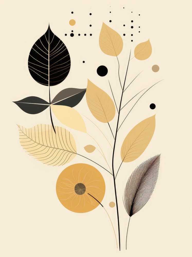 Abstract Leaves 6
