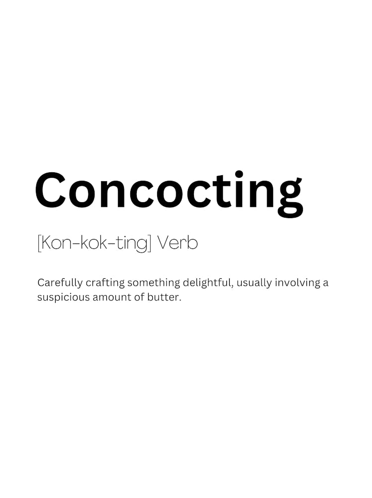 Concocting Definition Meaning