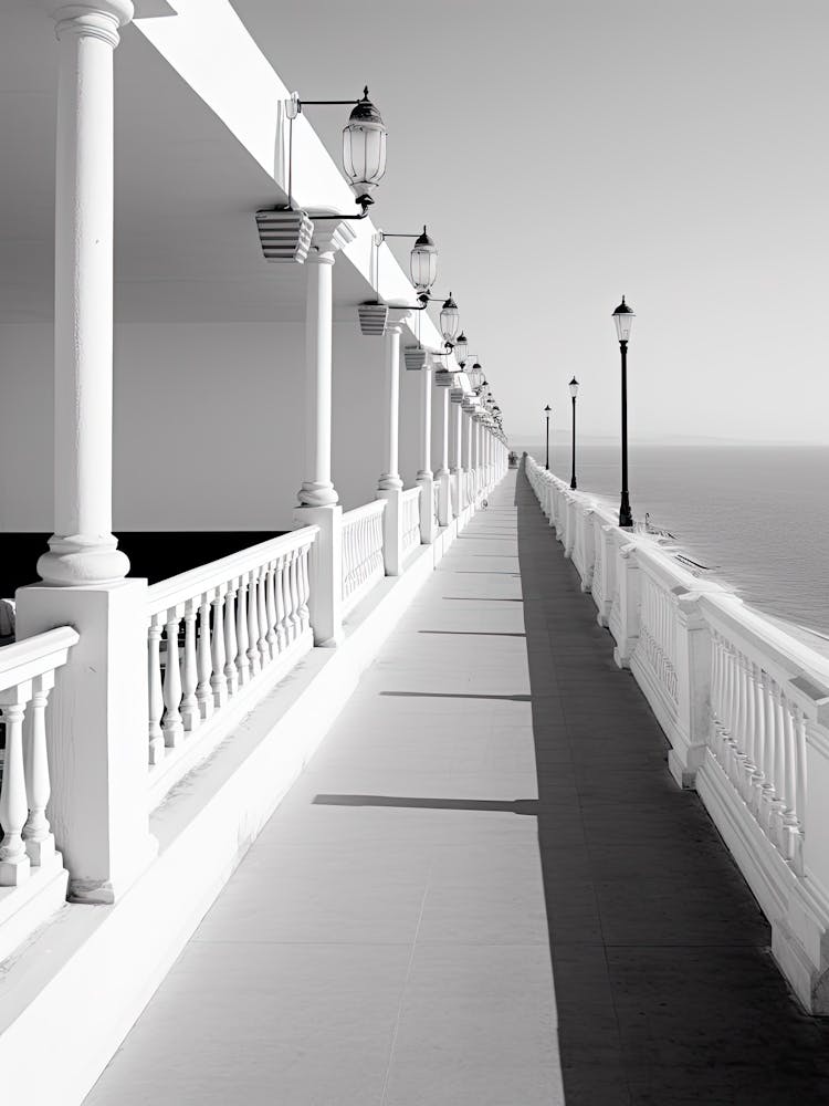 Agadir, Morocco, Black And White Photography 4