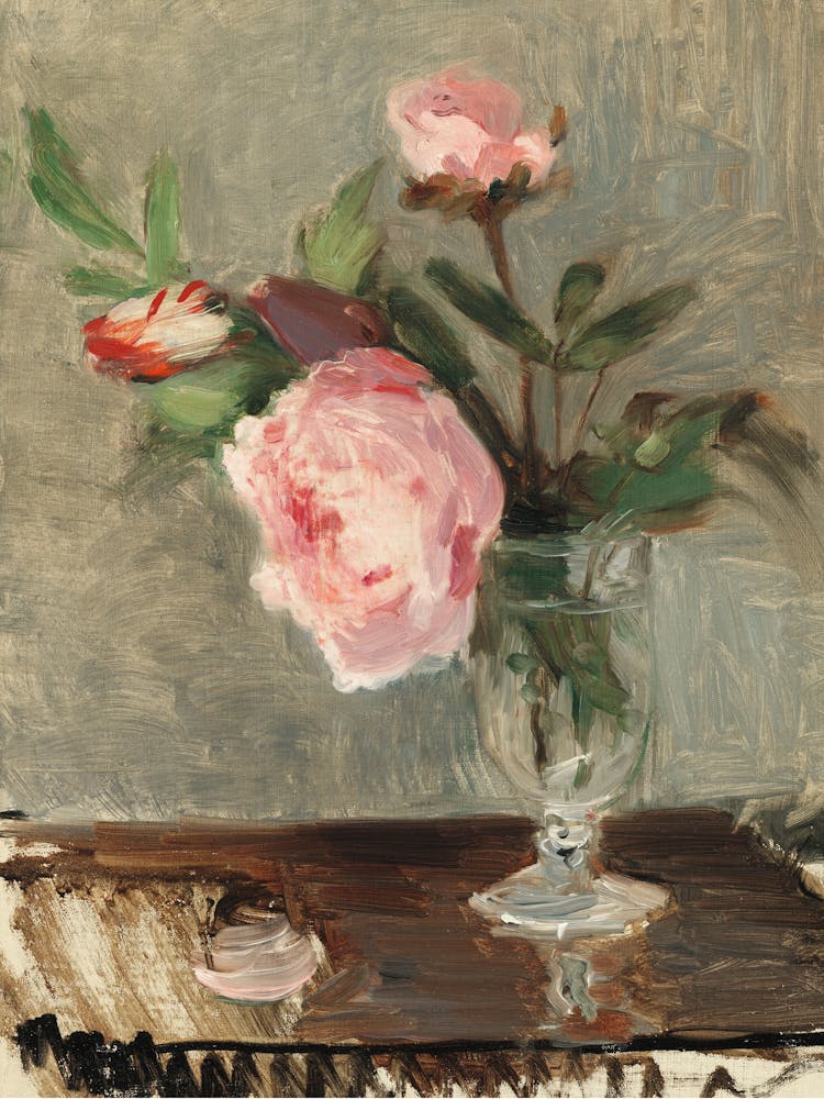 Roses In A Vase