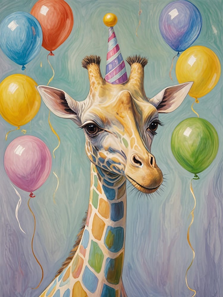 Birthday Giraffe no2