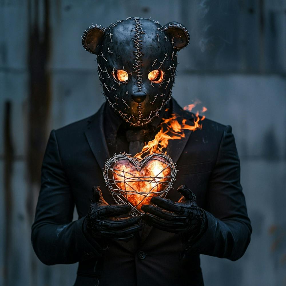 Bear In Flames