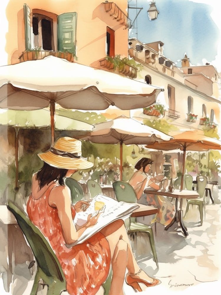 Reading In Cinque Terre