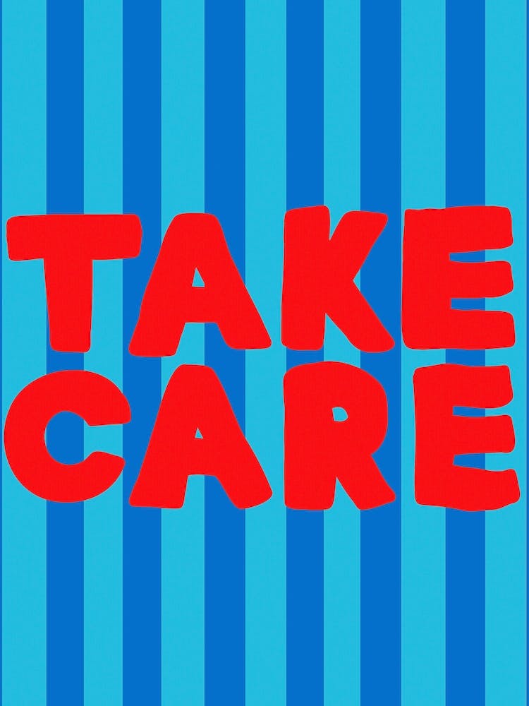 Take Care Typography