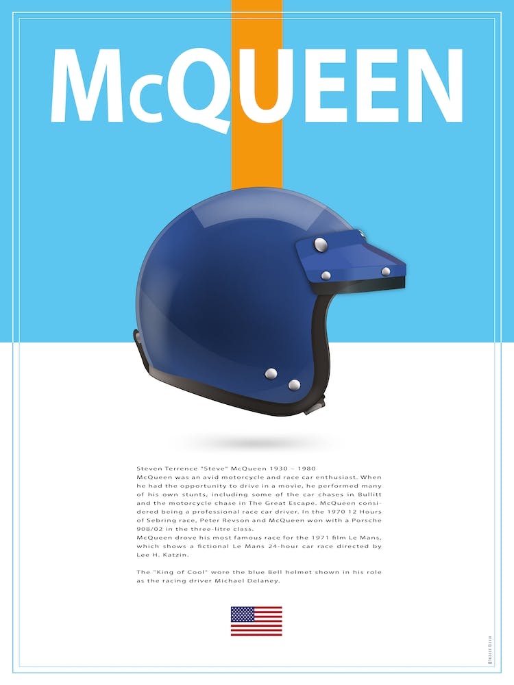 Steve McQueen Helm