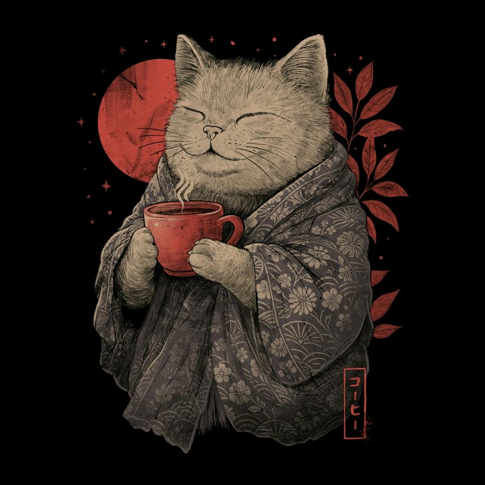 Purrfect Brew Oriental Cat Coffee 1