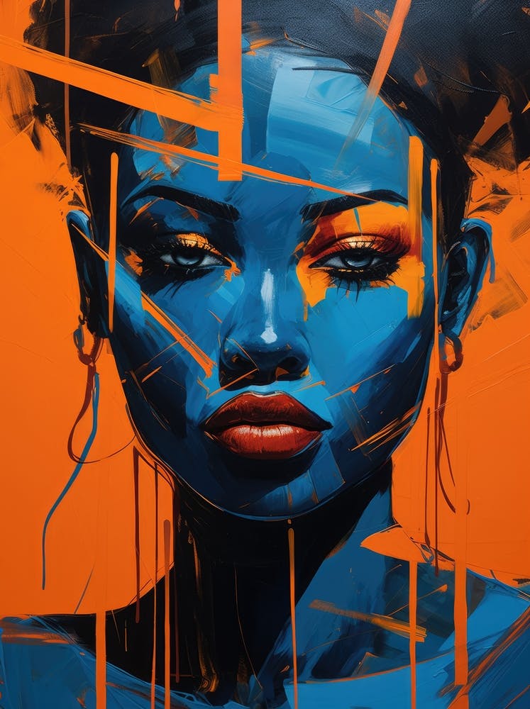 Blue Woman 2