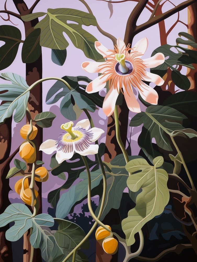 Passionflower 1 Flower Painting