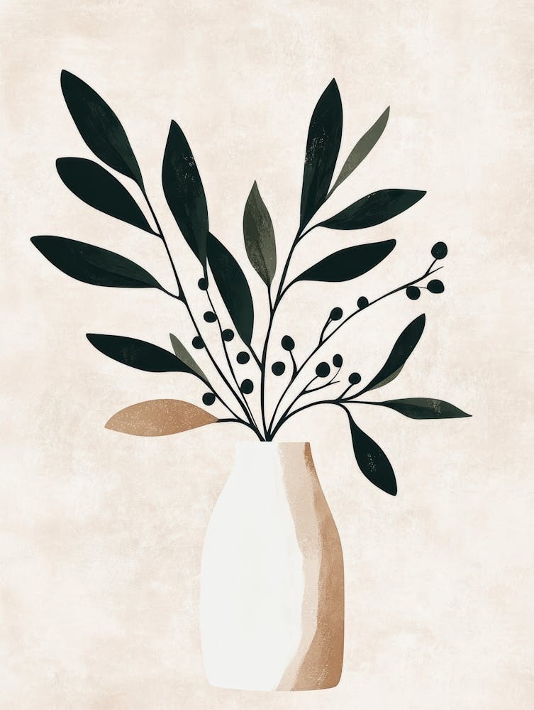 Floral Arrangement In A Vase 7