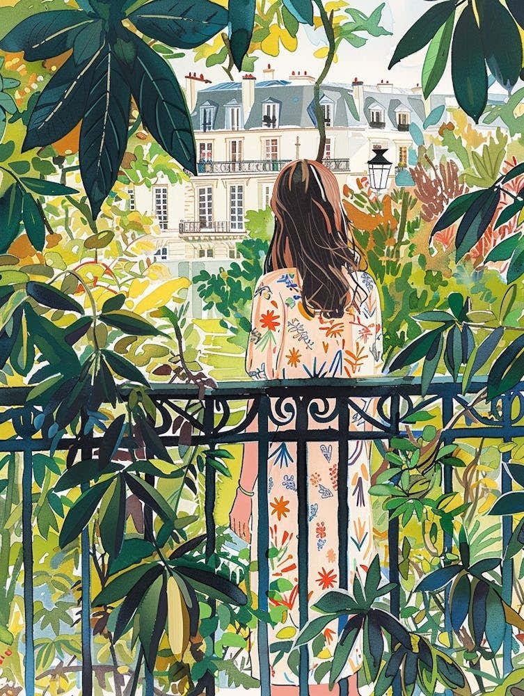 In The Garden Luxembourg Gardens France 4