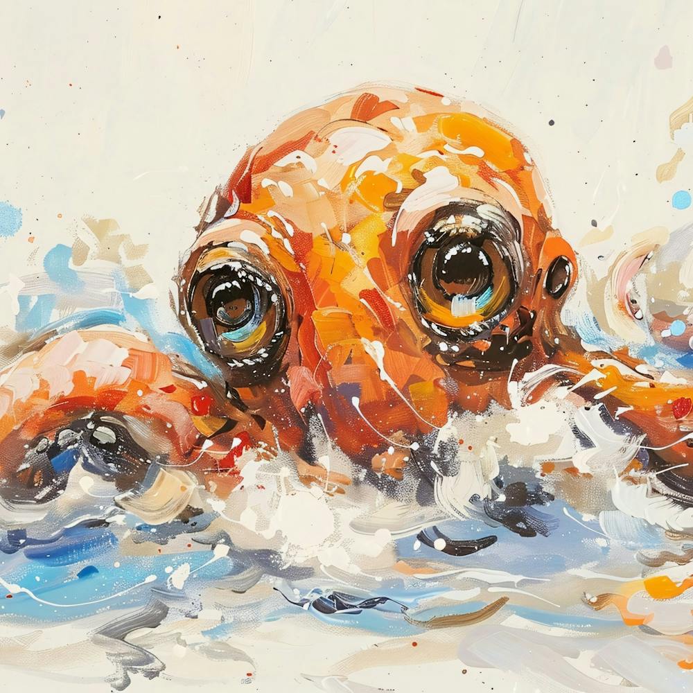 Octopus Swimming