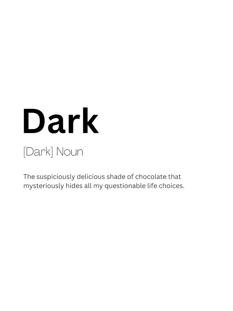 Dark Definition Meaning