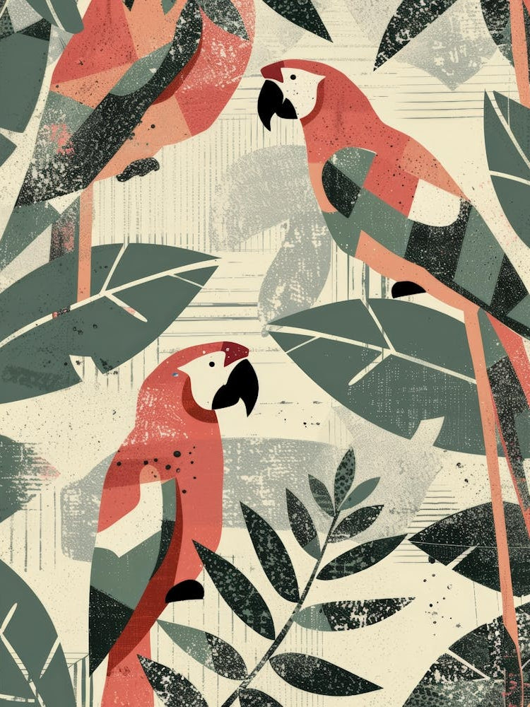Tropical Parrots 2