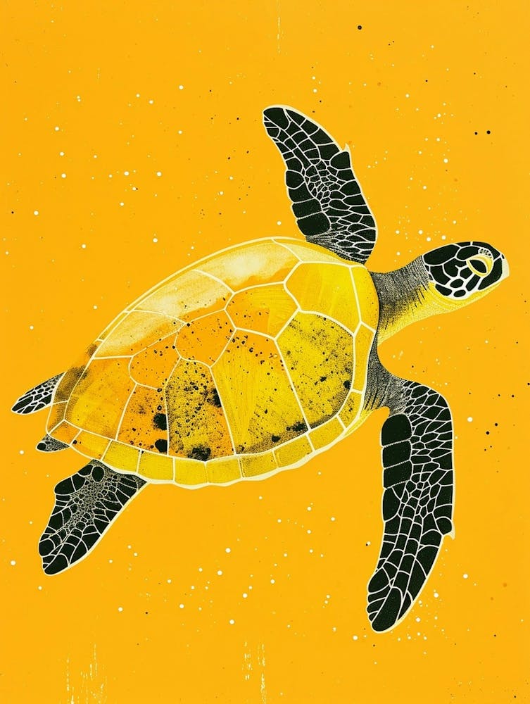 Yellow Turtle 1