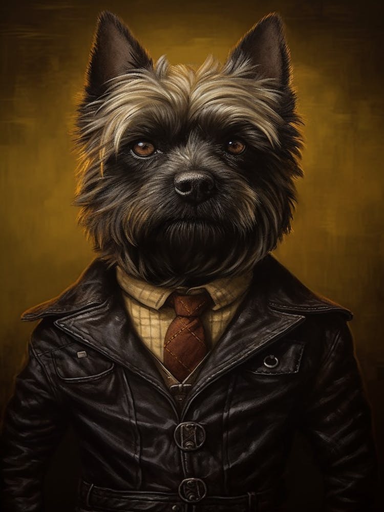 Gangster Dog Cairn Terrier 4