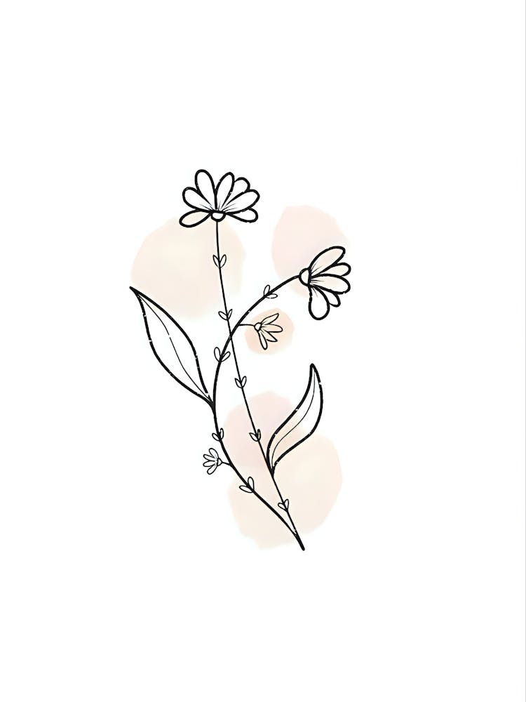 Blumen-Illustration