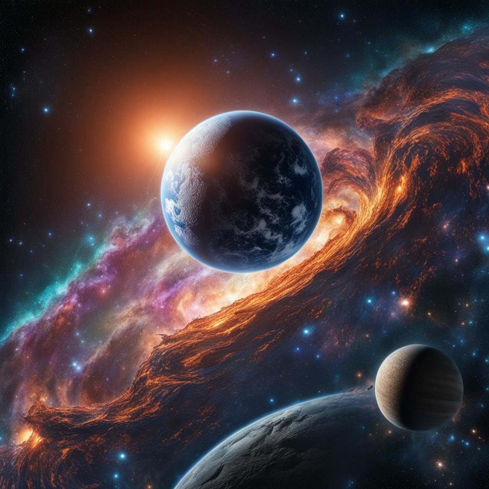 Stunning Deep Space Galaxies And Stars Art Hyperrealistic 908967256