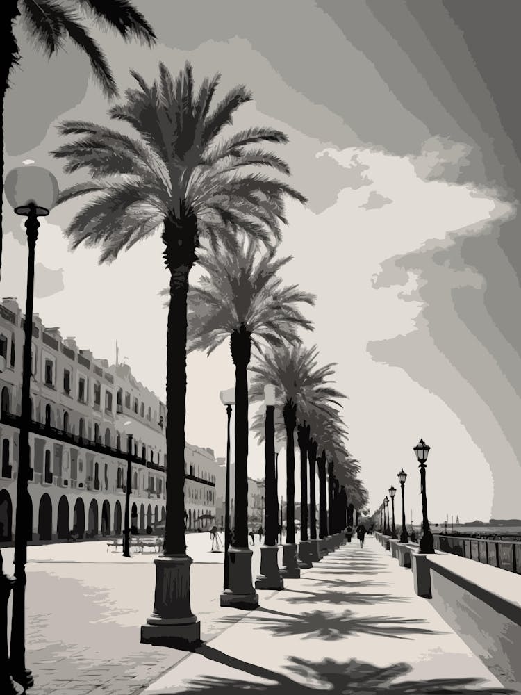 Palma De Mallorca Spain Black And White Analogue Photography 4
