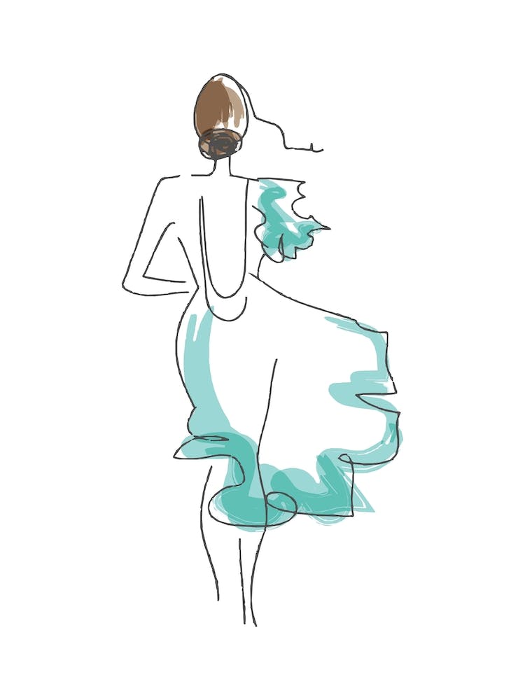 Fashion Line Art