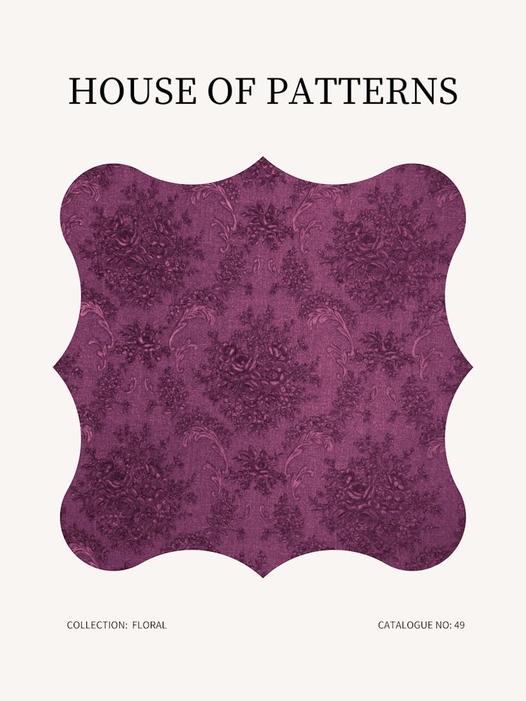 Floral Pattern Poster 49