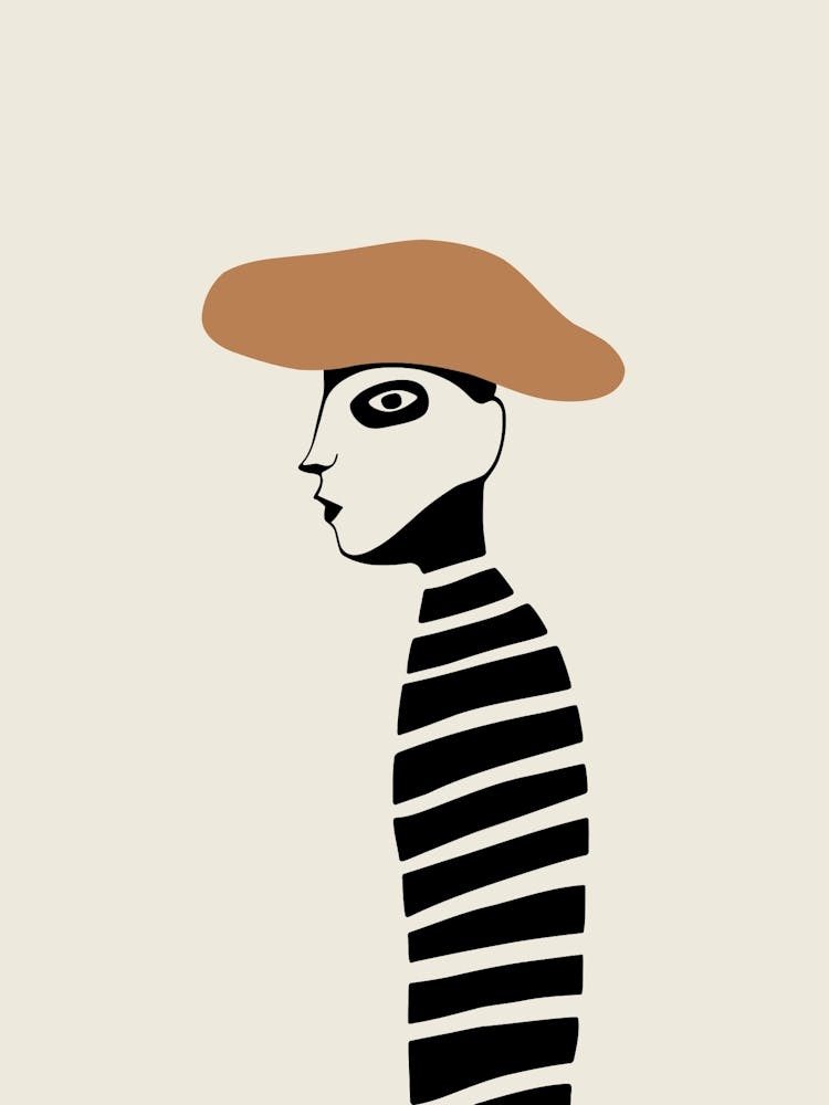 Abstrakte Figur