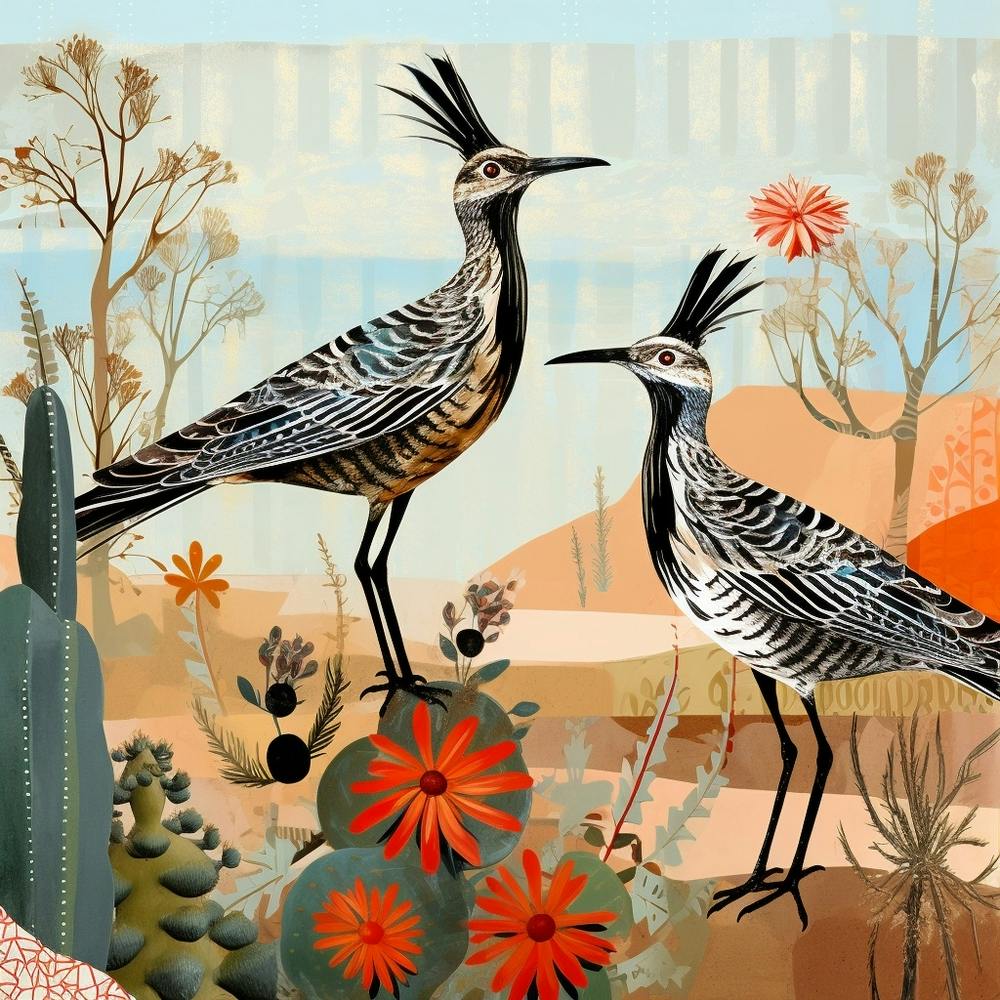 Bird In Nature Roadrunner 4