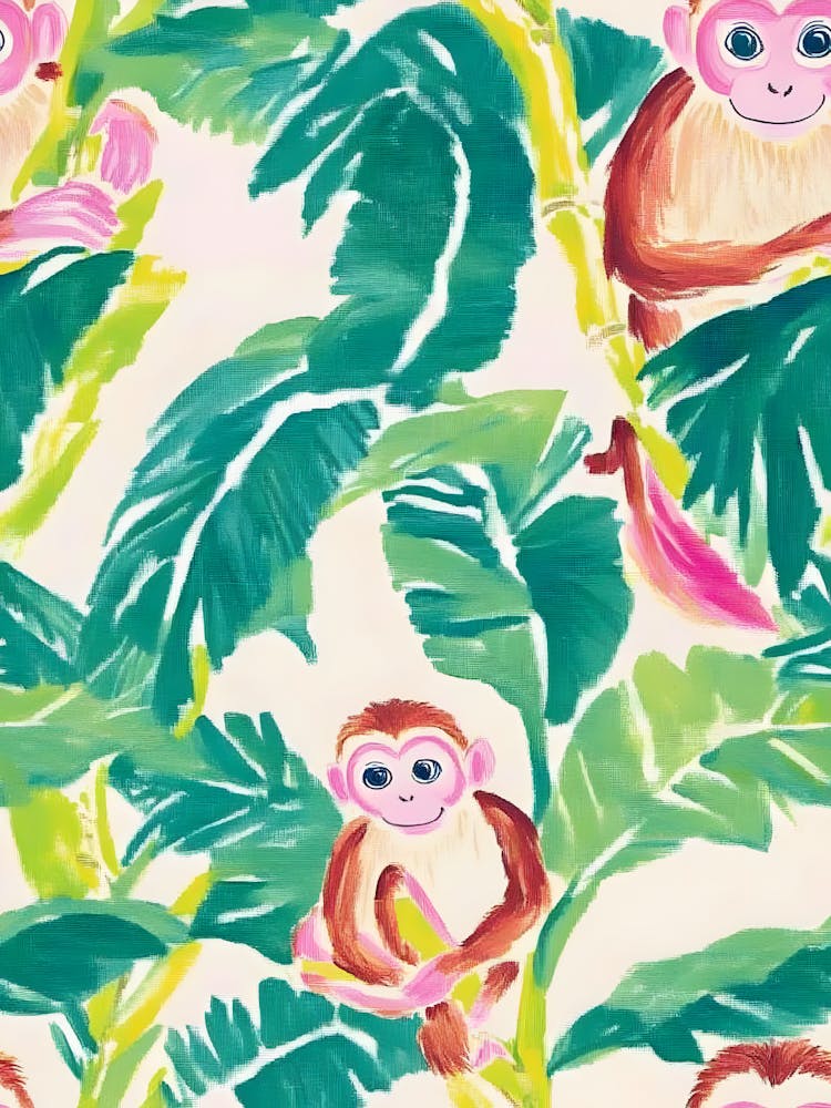Monkeys In The Jungle