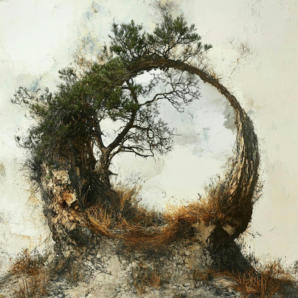 Tree In A Circle