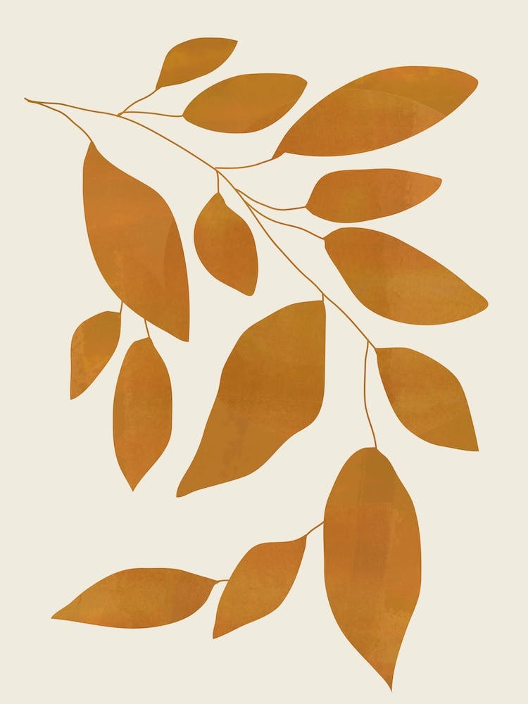 Abstract Art Minimal Plant 137