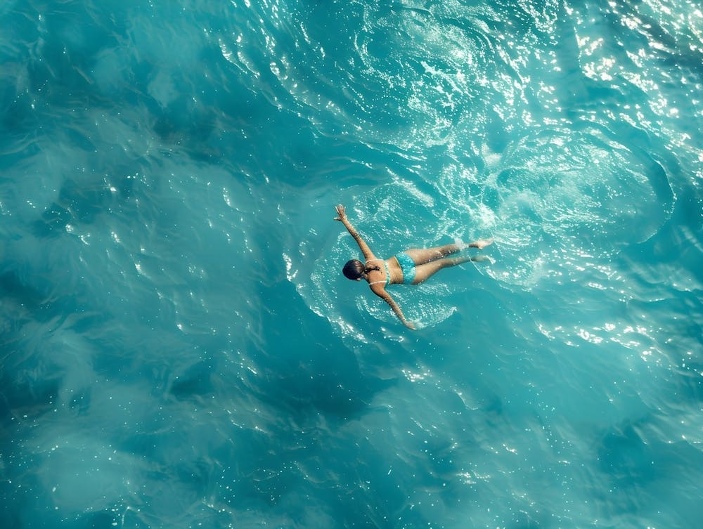 Swimming Woman 4