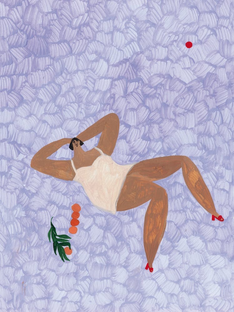 Girl With Oranges