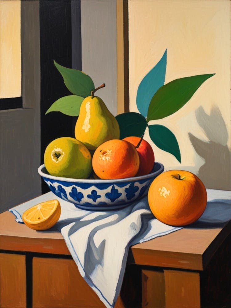 Fruit In A Bowl 1