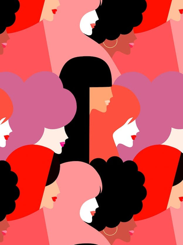 Girl Power We Persist Coral