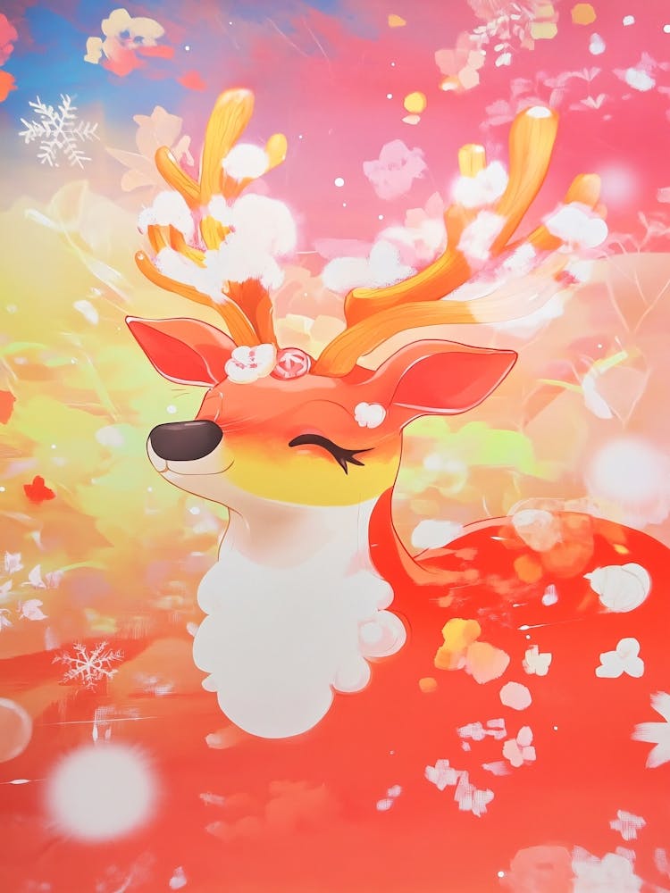 Deer Manga Rainbow
