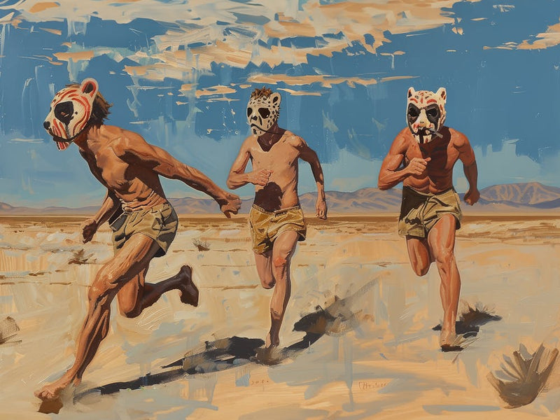 Men Running Desert 3 Fy H
